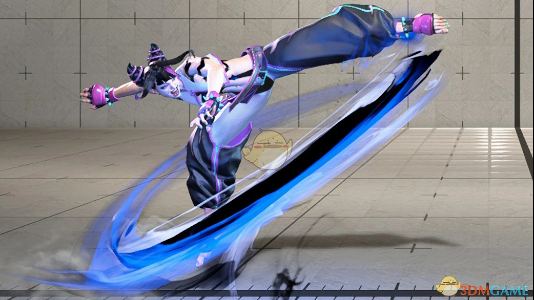 《街头霸王6》韩蛛俐的靛蓝色技能特效MOD