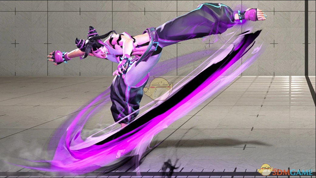 《街头霸王6》韩蛛俐的靛紫色技能特效MOD