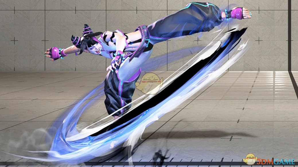 《街头霸王6》韩蛛俐的蓝色技能特效MOD