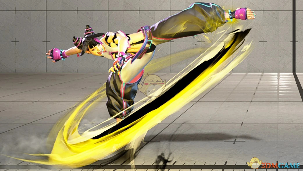 《街头霸王6》韩蛛俐的深黄色技能特效MOD