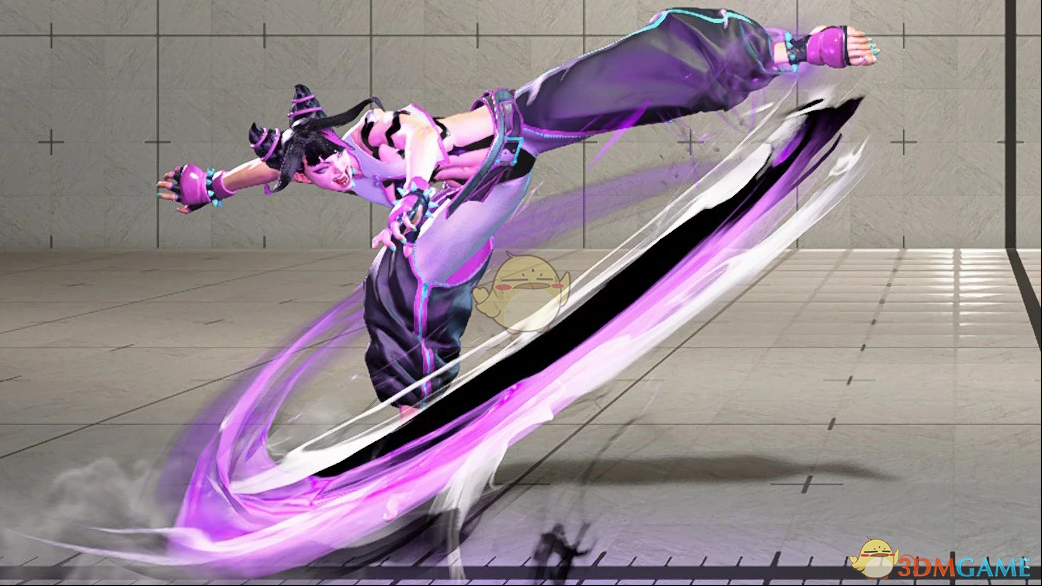 《街头霸王6》韩蛛俐的紫色技能特效MOD