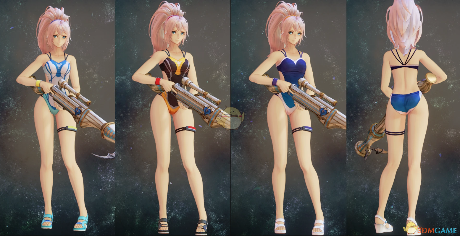 《破晓传说》不穿外套不戴发带的泳衣希侬MOD