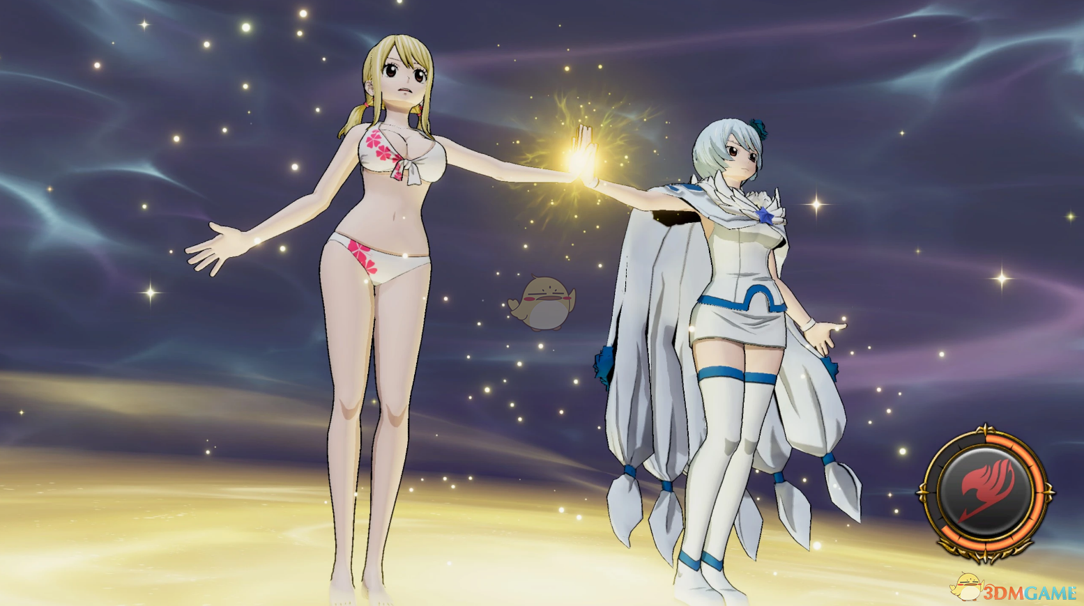 《妖精的尾巴》替换露西的服装可操控的雪乃·阿古丽亚合集MOD