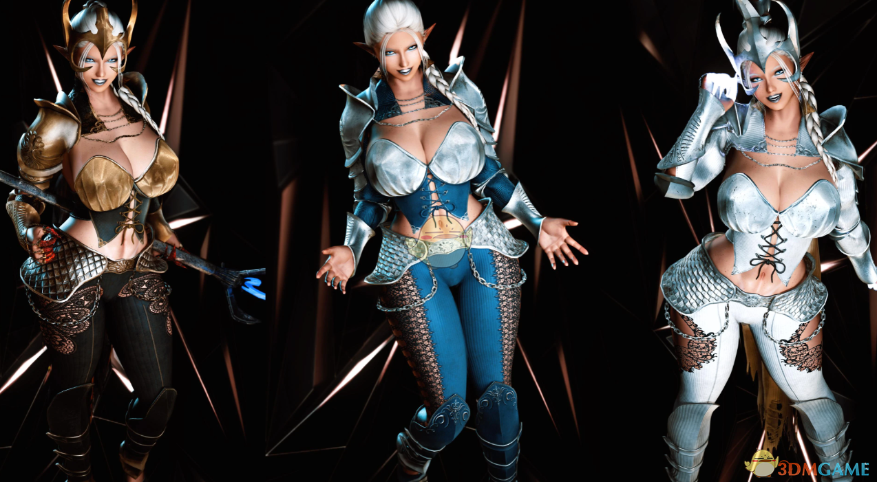 《上古卷轴5：天际重制版》战争女神轻型盔甲MOD