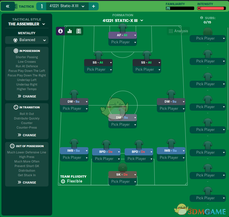 《足球经理2023》41221 Static-X III战术MOD