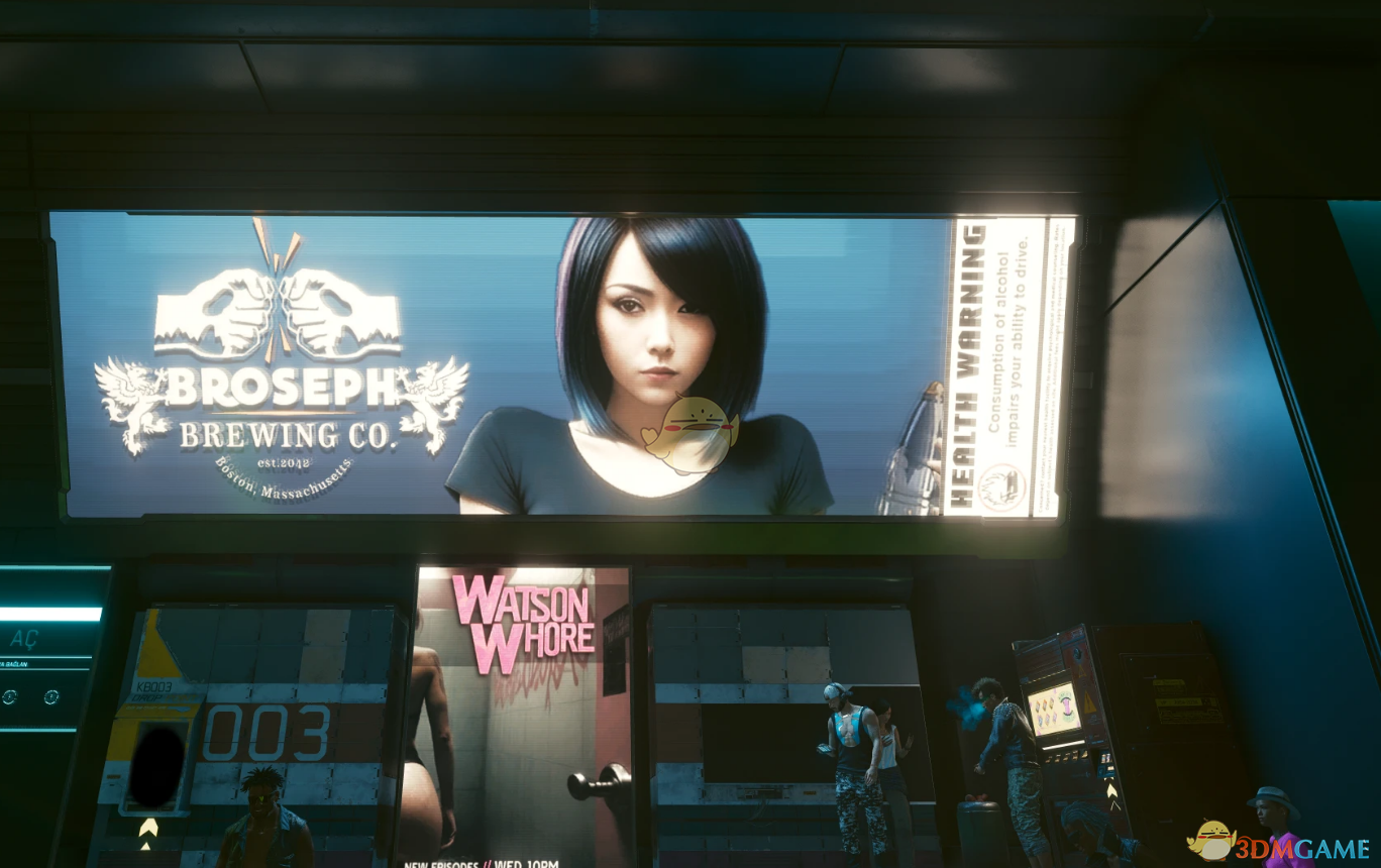 《赛博朋克2077》 broseph 广告RED版MOD