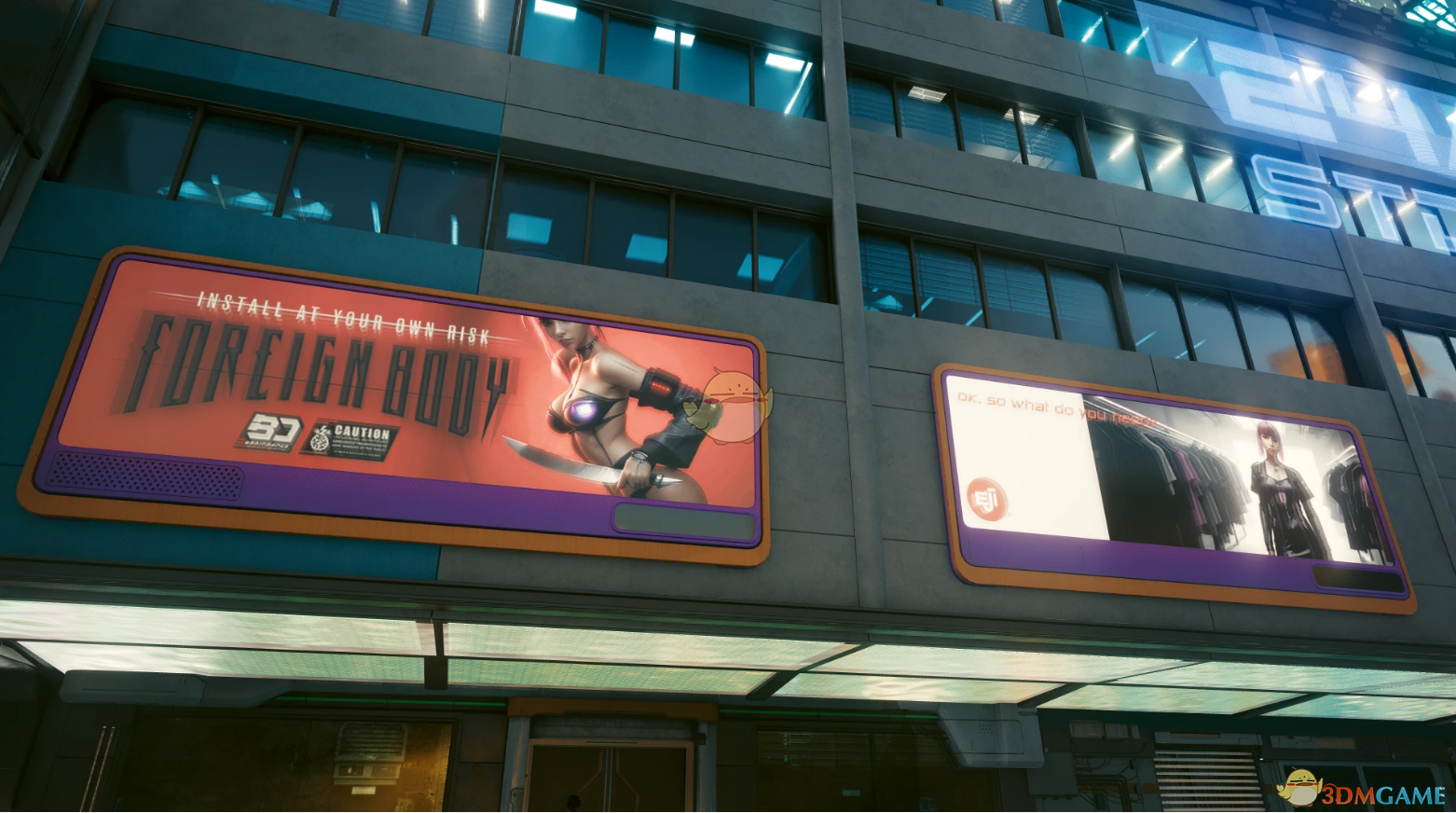 《赛博朋克2077》  eji广告RED版MOD