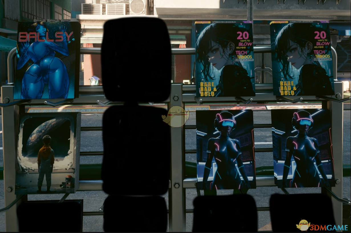 《赛博朋克2077》 杂志02广告RED版MOD