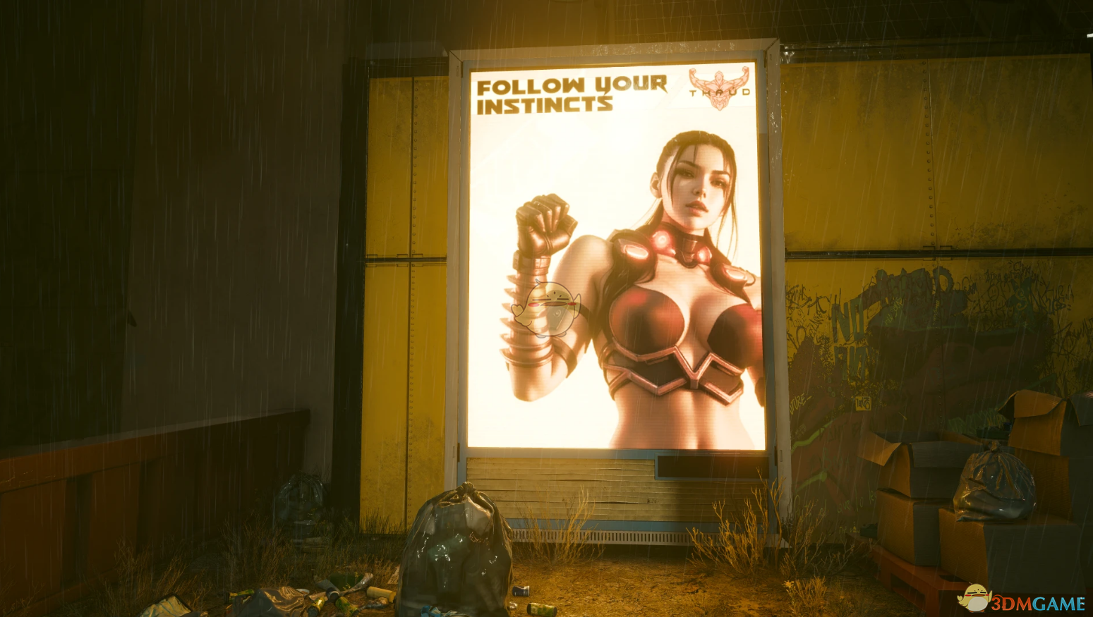 《赛博朋克2077》 健身广告RED版MOD