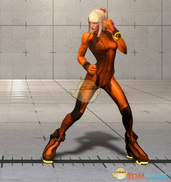 《街头霸王6》穿橘色零装甲的单马尾嘉米MOD