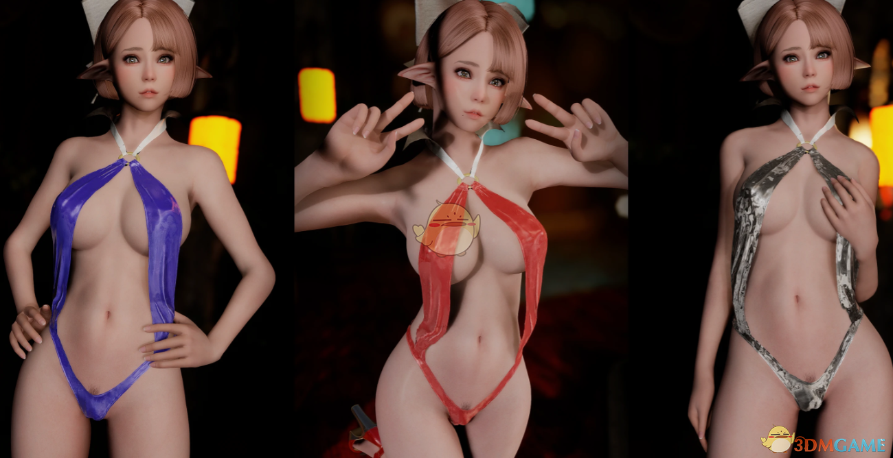 《上古卷轴5：天际重制版》奥比吸血鬼比基尼MOD