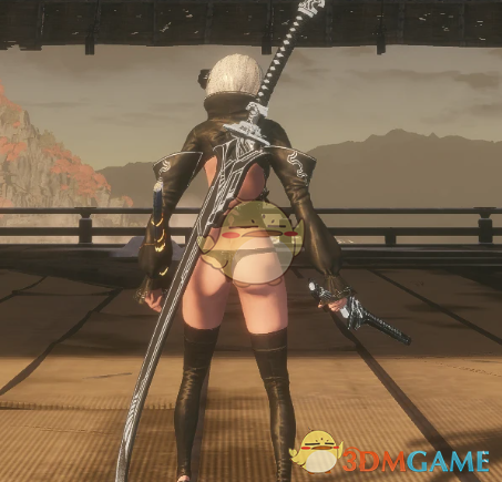 《只狼：影逝二度》2B黑白旗袍替换狼MOD