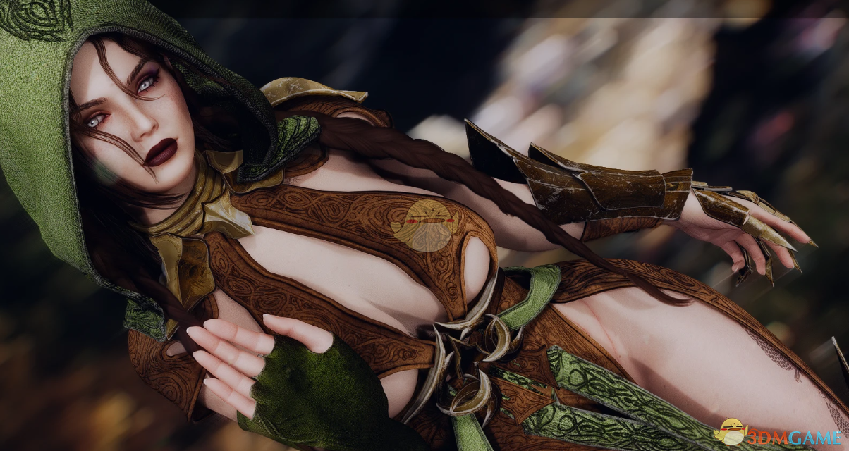 《上古卷轴5：天际重制版》奥比森林之子套装MOD