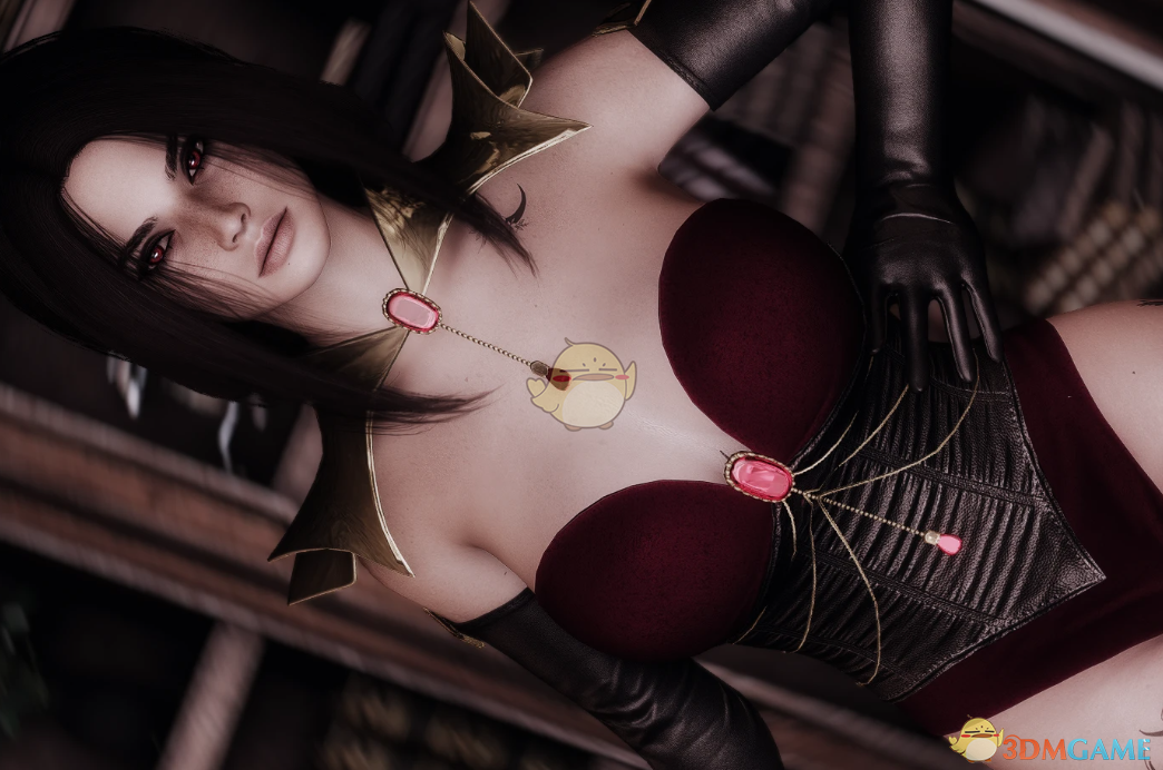 《上古卷轴5：天际重制版》影夜吸血鬼套装MOD