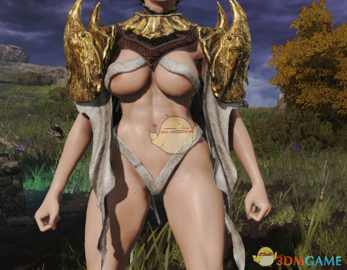 《艾尔登法环》黑夜女巫铠甲比基尼化MOD