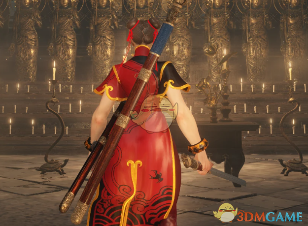 《只狼：影逝二度》街头霸王6春丽替换狼MOD（红旗袍）