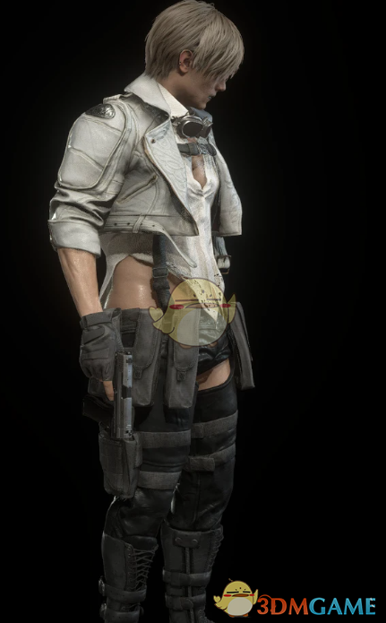 《生化危机4：重制版》里昂鬼泣5女士套装MOD