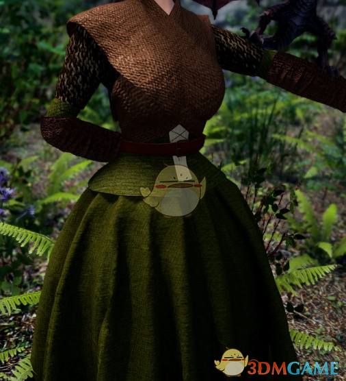 《上古卷轴5：天际重制版》贵族少女连衣裙MOD