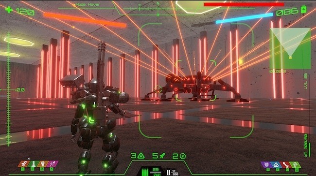 《EXTERMINATOR》Steam页面上线 机器人定制战斗