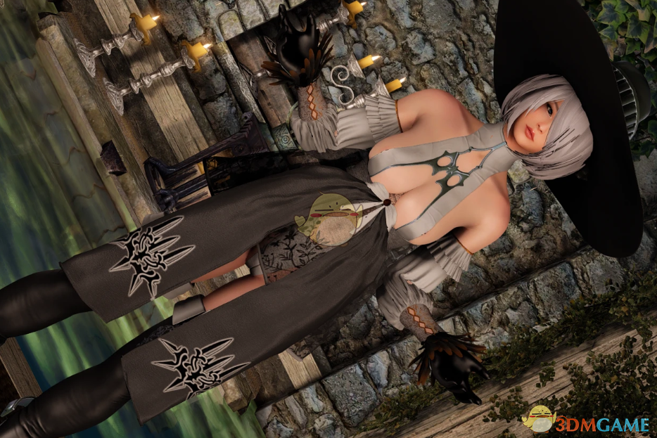 《上古卷轴5：天际重制版》尼尔自动人偶套装MOD