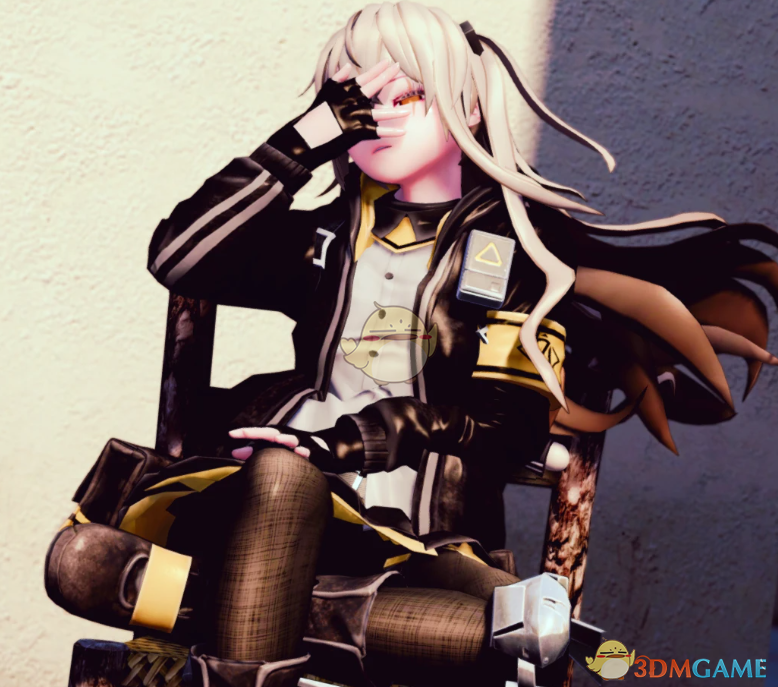 《上古卷轴5：天际重制版》少女前线UMP45套装MOD