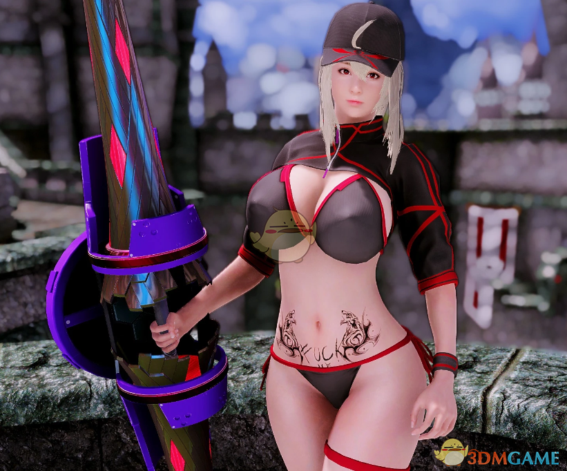 《上古卷轴5：天际重制版》FGO神秘女英雄套装MOD