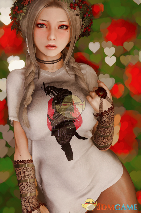 《上古卷轴5：天际重制版》可可的ACGT恤MOD