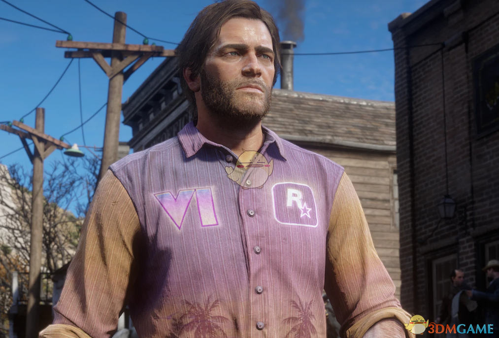 《荒野大镖客2》侠盗猎车手VI衬衫MOD