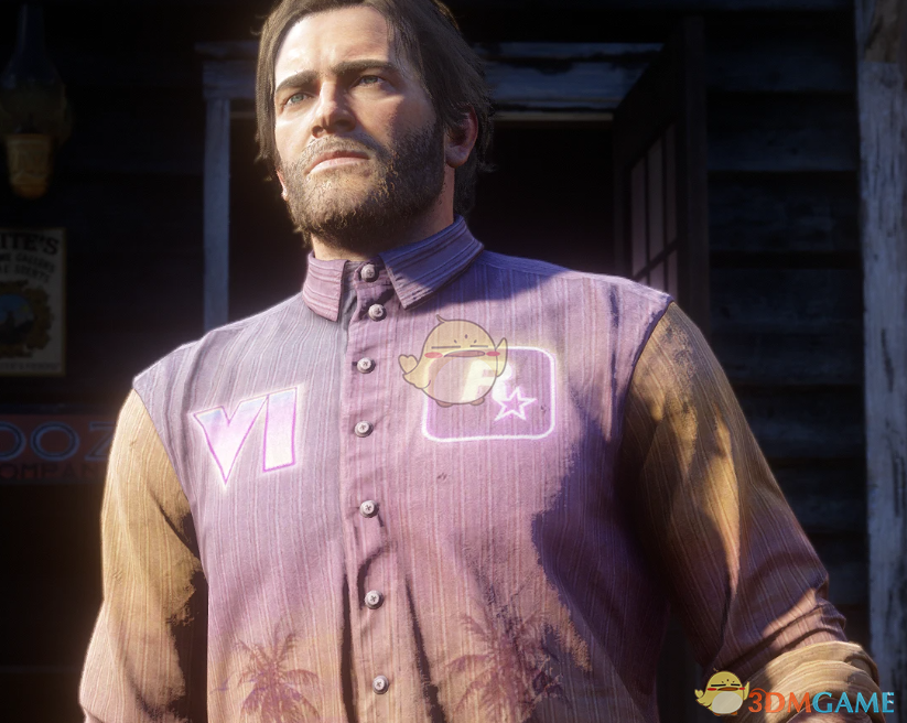 《荒野大镖客2》侠盗猎车手VI衬衫MOD