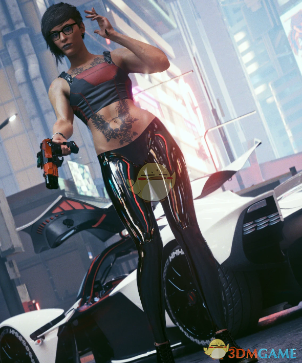 《赛博朋克2077》甜美紧身裤MOD