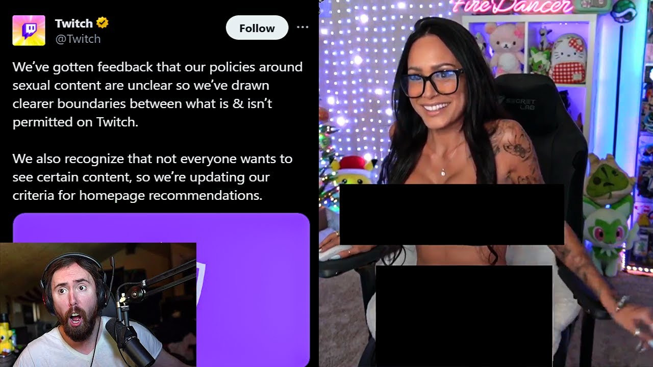 Twitch进一步收紧直播尺度 禁止暗示果体直播
