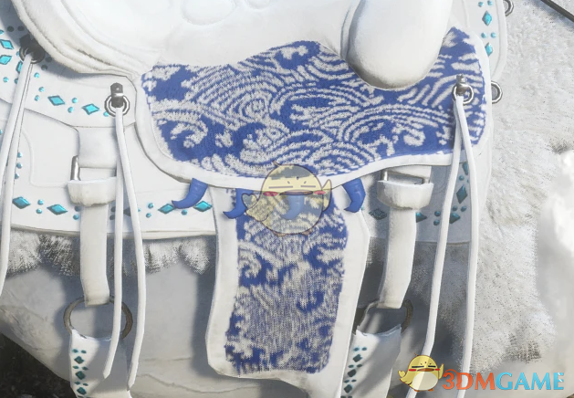 《荒野大镖客2》中国青花瓷马鞍MOD