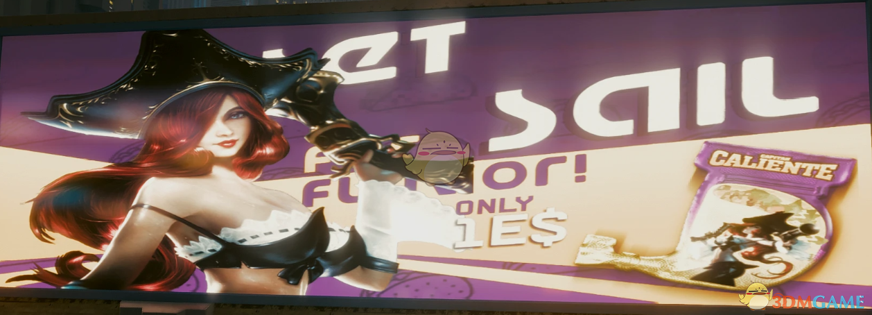 《赛博朋克2077》更吸引人的广告海报MOD