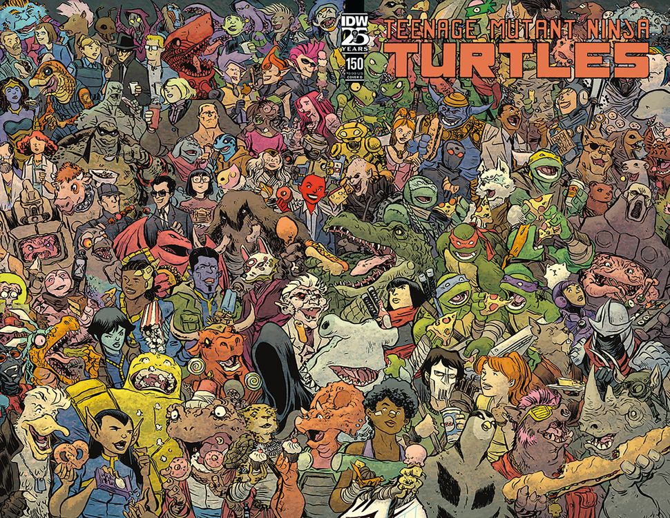 IDW在《忍者神龟》40周年纪念日之前更新了《忍者神龟》漫画授权