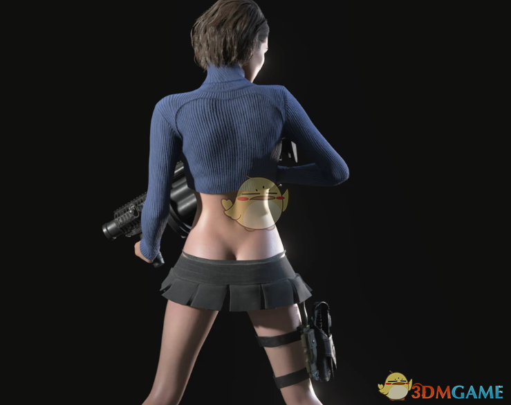 《生化危机3：重制版》吉尔性感休闲短裙装MOD