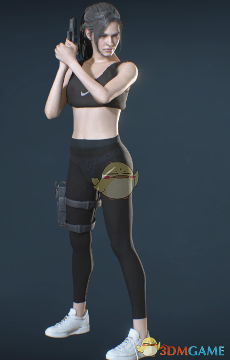 《生化危机3：重制版》吉尔运动女孩透明套装MOD