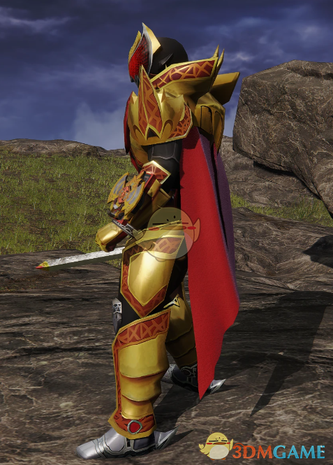 《艾尔登法环》扮演假面骑士KivaMOD（魔皇形态）