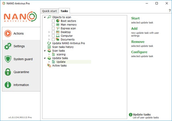 NANO Antivirus64位1.0.134.90655