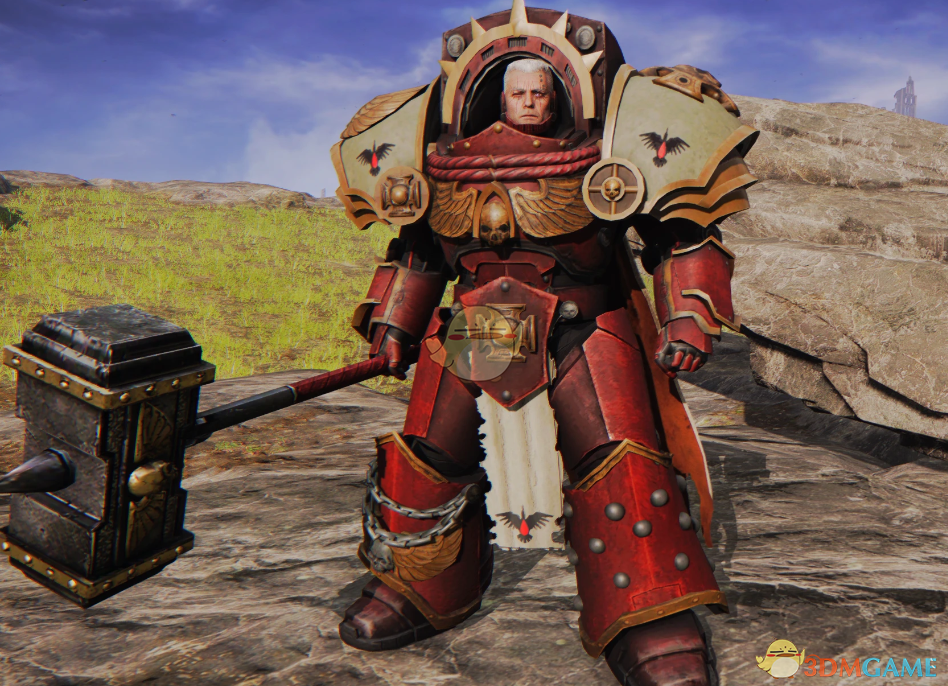 《艾尔登法环》扮演战锤40K加百列·安吉洛斯MOD