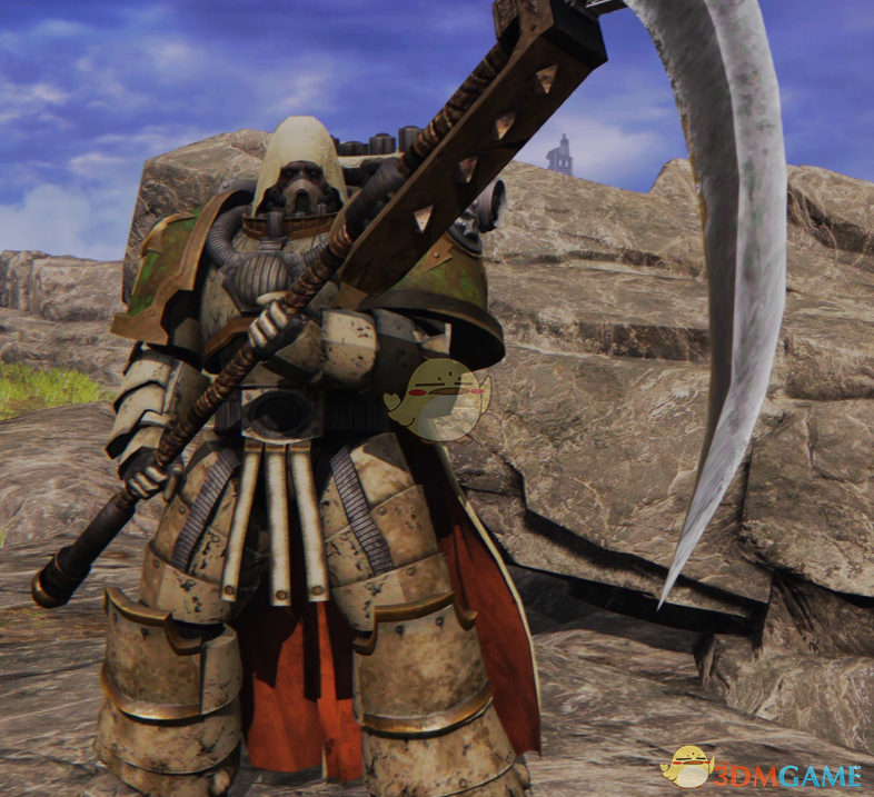 《艾尔登法环》扮演战锤40K莫塔利安MOD