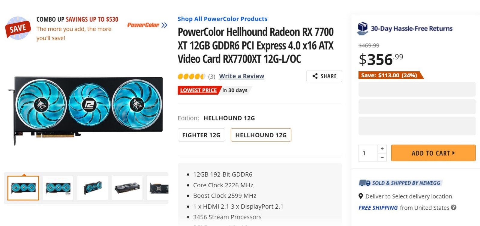 AMD RX7700 XT海外大降100美元 性价比碾压RTX4060