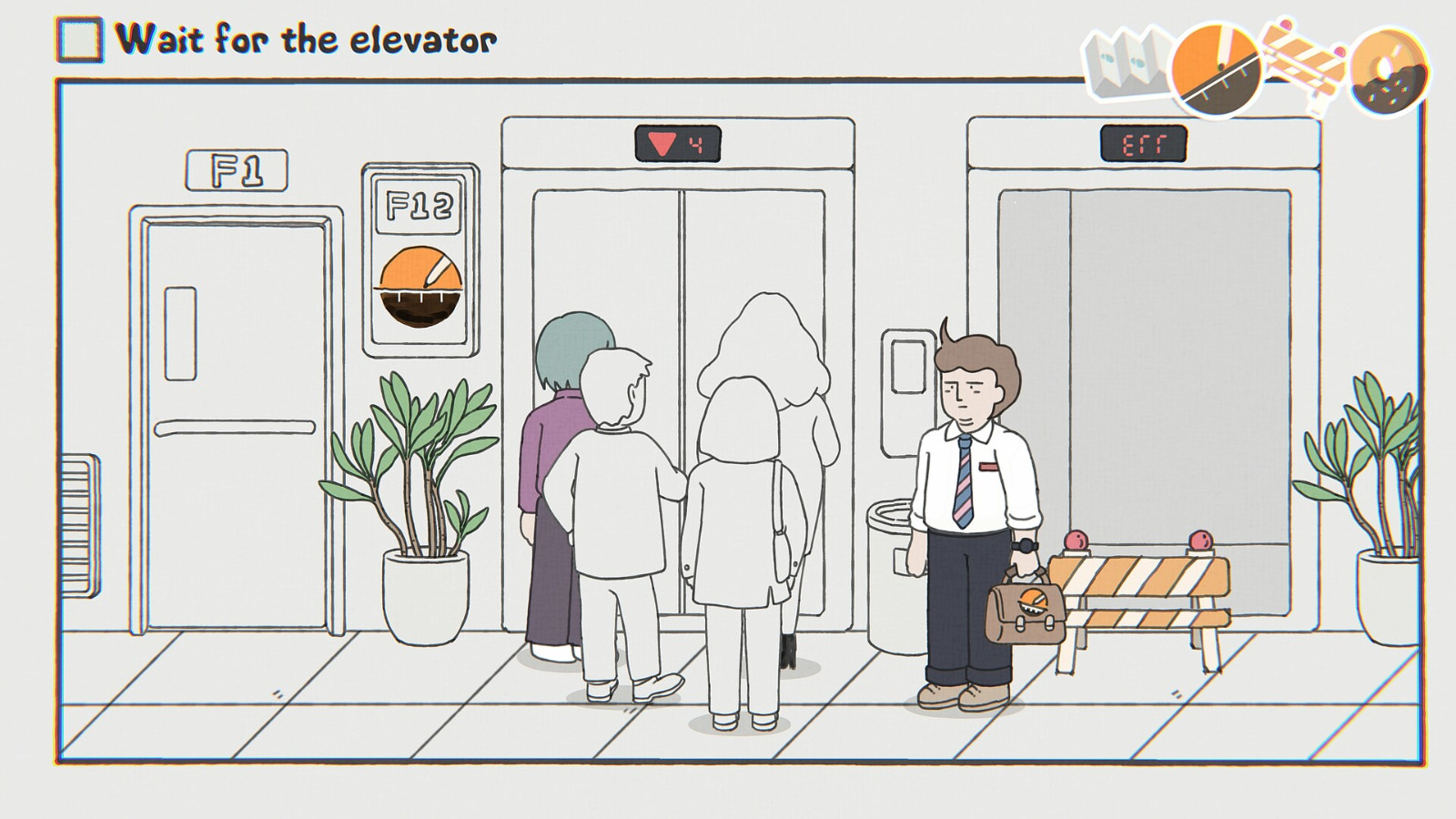 《While Waiting》Steam页面 发售日期待定