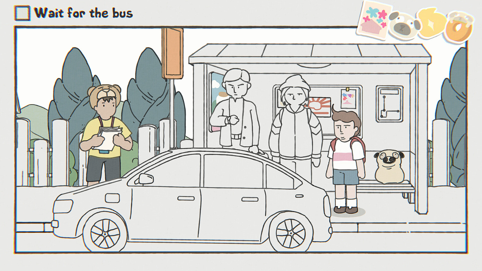 《While Waiting》Steam页面 发售日期待定