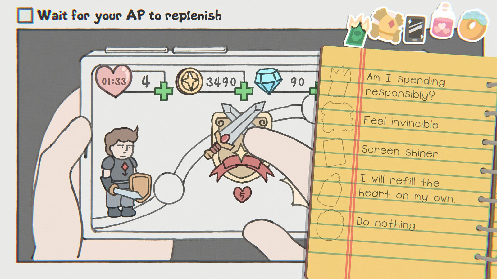 《While Waiting》Steam页面 发售日期待定