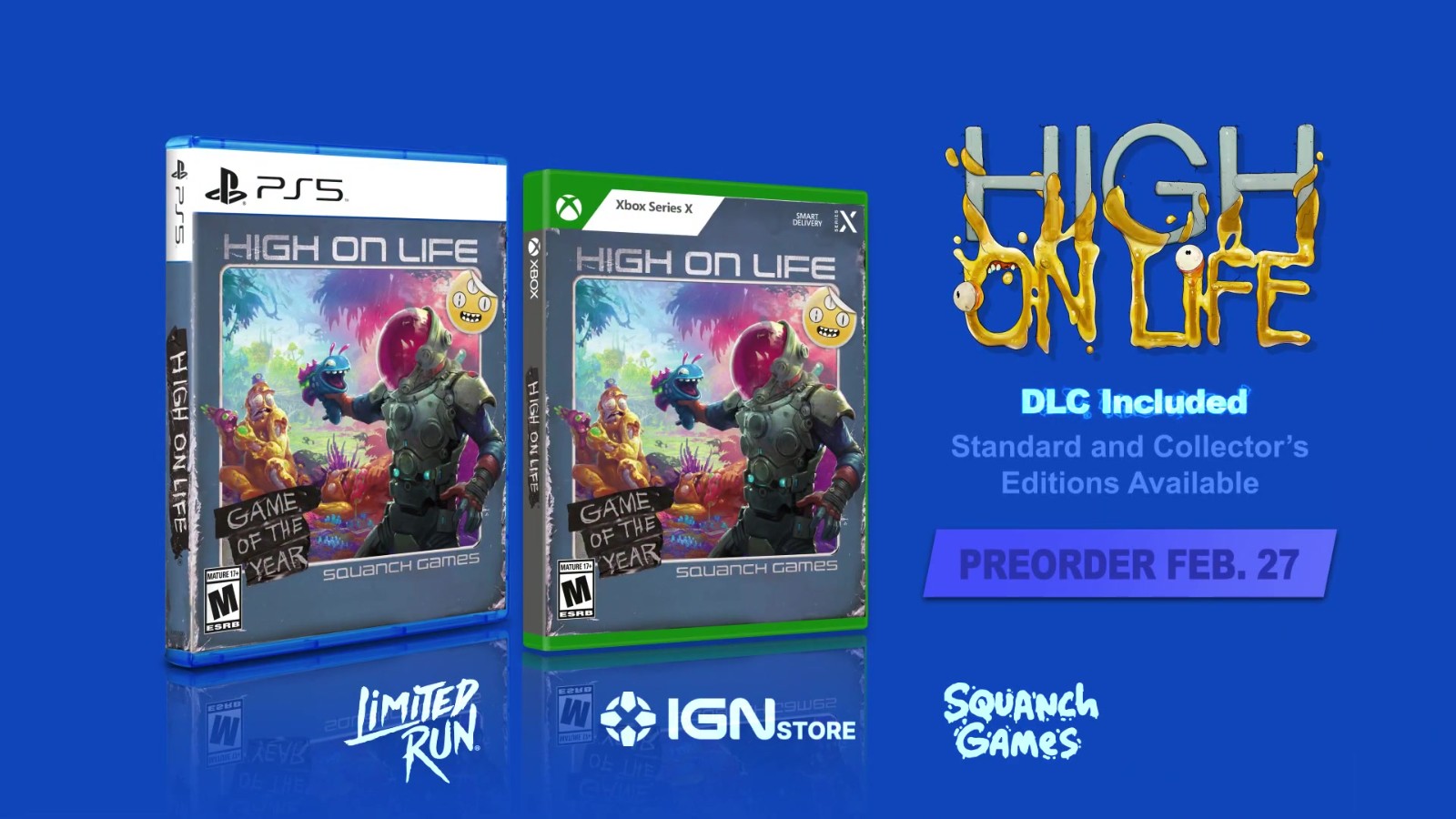 《High On Life》PS5和XBS限量实体版公布