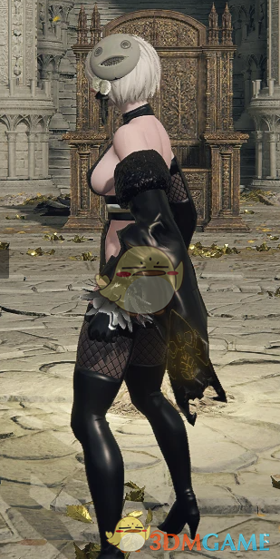 《艾尔登法环》尼尔机械纪元2B性感忍者服装MOD（黑）