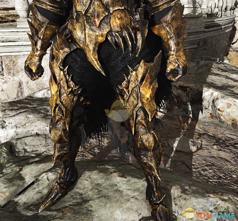 《艾尔登法环》黑魂亡灵王贾里尔套装MOD