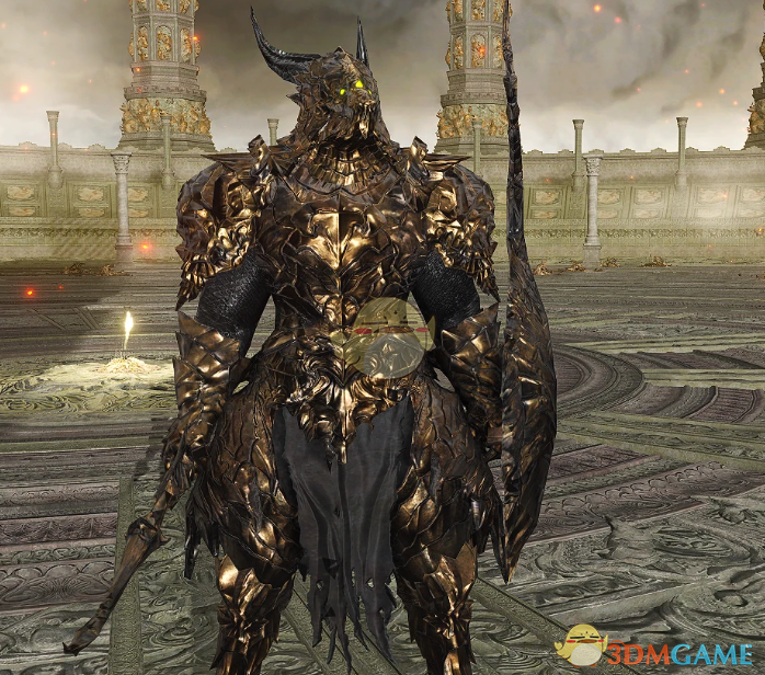 《艾尔登法环》黑魂2黑龙套装MOD