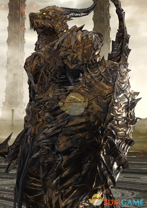 《艾尔登法环》黑魂2黑龙套装MOD