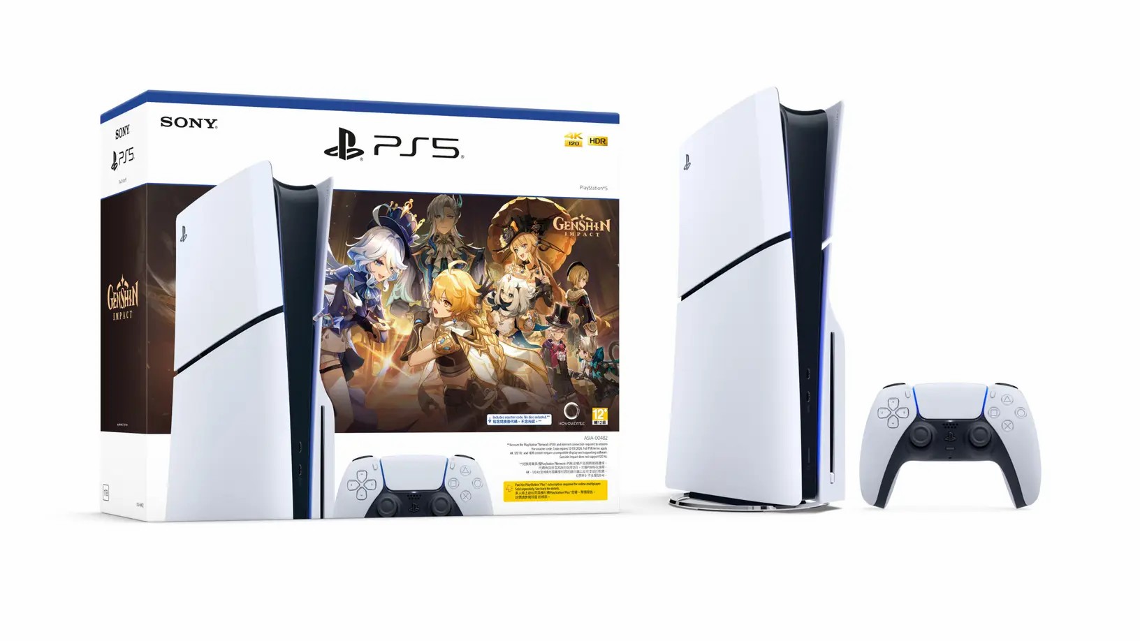 索尼推出PS5主机《原神》同捆包 3月13日发售
